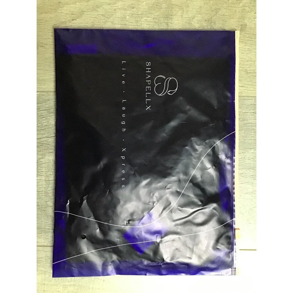 Shapellx Women's Black Mesh Smooth Butt-Lifting Brief Shaping Shorts Size XL NWT